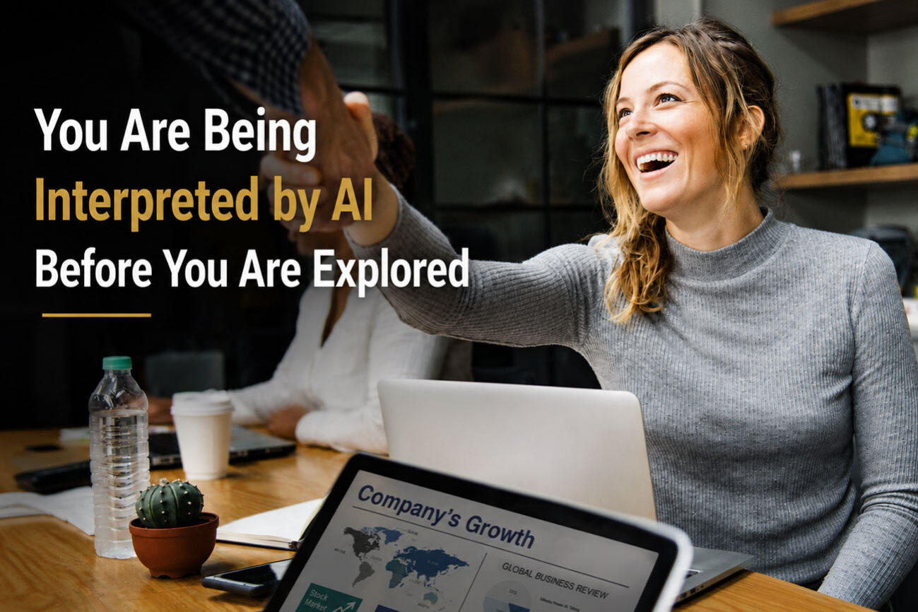 You Are Being Interpreted by AI Before You Are Explored